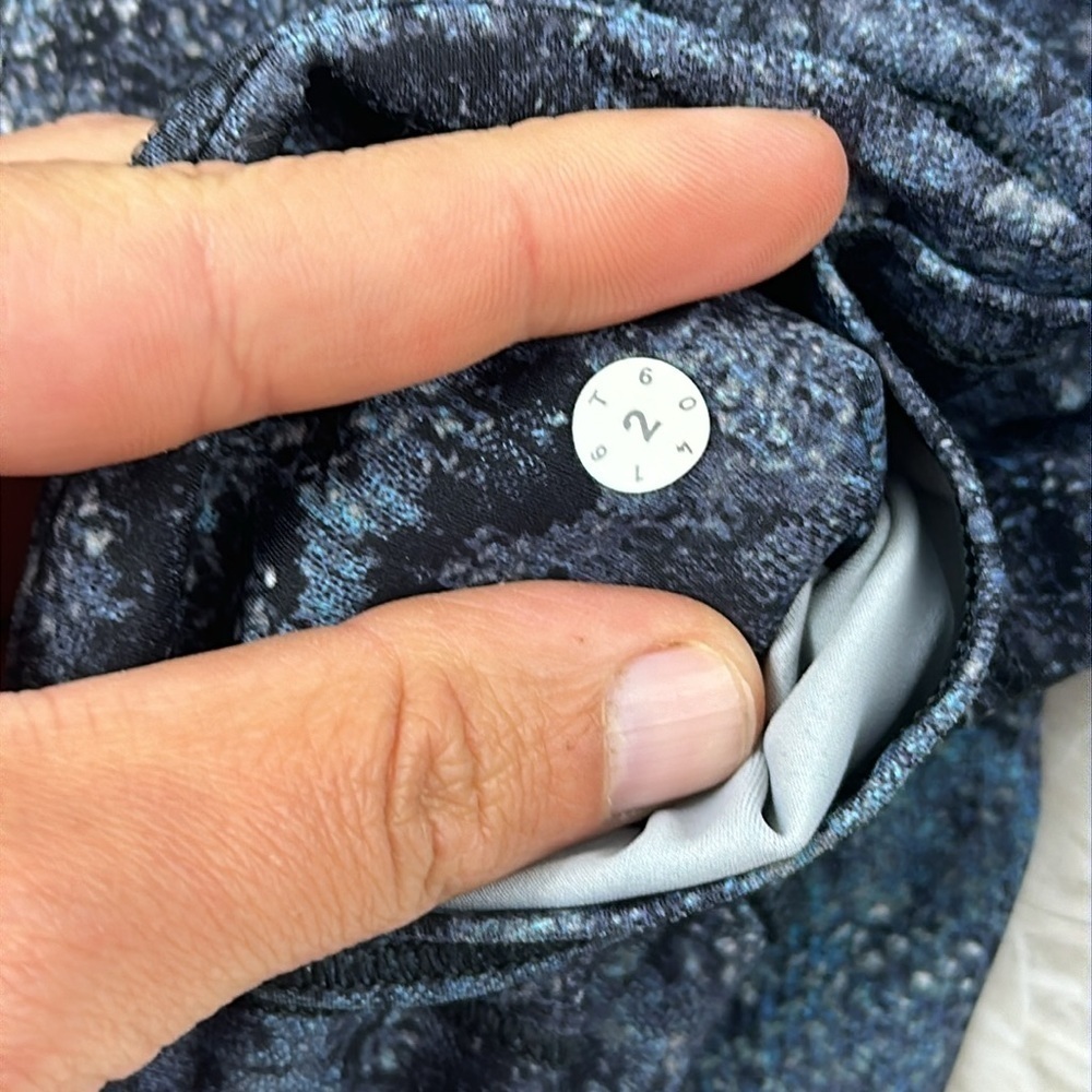 Lululemon Fast And Free 7/8 Tight Fairisle Multi Black - Picture 5 of 5
